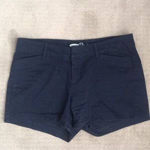 Navy blue shorts